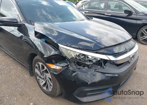 2016 Honda Civic Ex z USA, uszkodzony, nr VIN 19XFC2F79GE051869